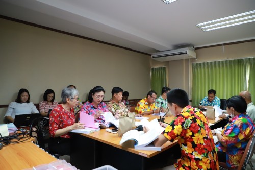 เทศบาลนครแม่สอด จัดประชุมคณะกรรมการสนับสนุนการจัดทำแผนพัฒนาท้องถิ่น เพื่อจัดทำร่างแผนพัฒนาท้องถิ่น (พ.ศ.2566 - 2570) 