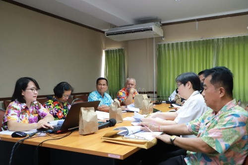 ทน.แม่สอด จัดประชุมคณะกรรมการติดตามและประเมินผลแผนพัฒนา  เทศบาลนครแม่สอด ประจำปีงบประมาณ พ.ศ. 2567