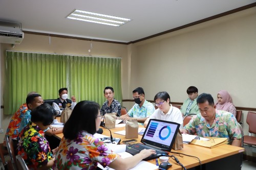 ทน.แม่สอด จัดประชุมคณะกรรมการติดตามและประเมินผลแผนพัฒนา  เทศบาลนครแม่สอด ประจำปีงบประมาณ พ.ศ. 2567