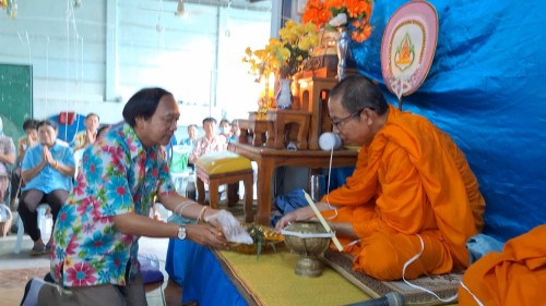 ทน.แม่สอด ร่วมพิธีสืบชะตาส่งเคราะห์ชุมชนอินทรคีรี 1 และชุมชนสองแคว 1