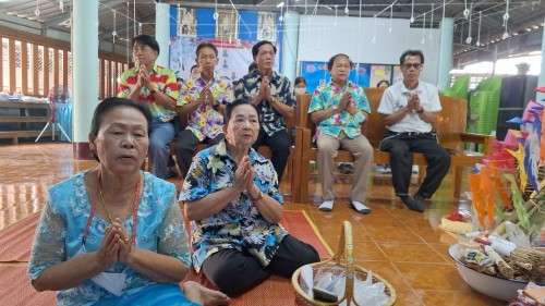 ทน.แม่สอด ร่วมพิธีสืบชะตาส่งเคราะห์ชุมชนอินทรคีรี 1 และชุมชนสองแคว 1