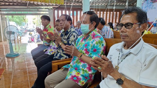 ทน.แม่สอด ร่วมพิธีสืบชะตาส่งเคราะห์ชุมชนอินทรคีรี 1 และชุมชนสองแคว 1