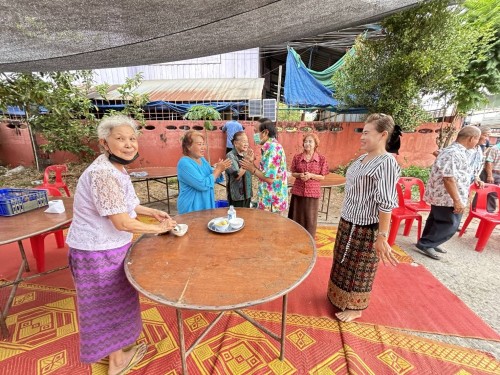 ทน.แม่สอด ร่วมพิธีสืบชะตาส่งเคราะห์ชุมชนอินทรคีรี 1 และชุมชนสองแคว 1