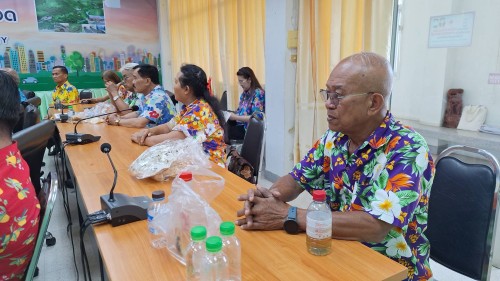 ทน.แม่สอด ต้อนรับคณะประธานชุมชนเขตเทศบาลนครแม่สอด เพื่อสวัสดีปี๋ใหม่เมือง เทศกาลสงกรานต์ 