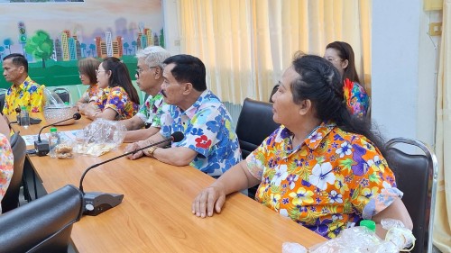 ทน.แม่สอด ต้อนรับคณะประธานชุมชนเขตเทศบาลนครแม่สอด เพื่อสวัสดีปี๋ใหม่เมือง เทศกาลสงกรานต์ 