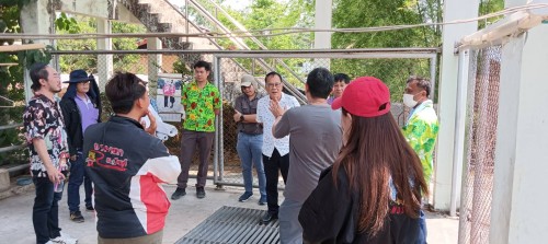 เทศบาลนครแม่สอด ร่วมกับกรมโยธาธิการและผังเมือง ลงพื้นที่เพื่อสำรวจ ปรับปรุงซ่อมแซมสถานีสูบน้ำ