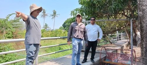 เทศบาลนครแม่สอด ร่วมกับกรมโยธาธิการและผังเมือง ลงพื้นที่เพื่อสำรวจ ปรับปรุงซ่อมแซมสถานีสูบน้ำ