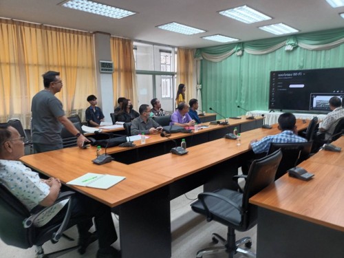 เทศบาลนครแม่สอด ร่วมกับกรมโยธาธิการและผังเมือง ลงพื้นที่เพื่อสำรวจ ปรับปรุงซ่อมแซมสถานีสูบน้ำ