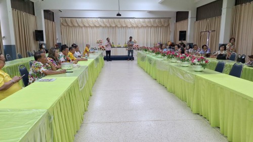 เทศบาลนครแม่สอด ร่วมงานรดน้ำดำหัวของชมรมข้าราชการครูบำนาญเทศบาลนครแม่สอด 