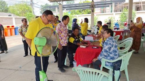 เทศบาลนครแม่สอด ร่วมกิจกรรมสร้างเสริมสุขภาพชมรมผู้สูงอายุ ประจำเดือนเมษายน 2567 ชุมชนอิสลาม