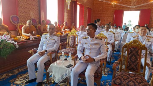 ทน.แม่สอด ร่วมพิธีเจริญพระพุทธมนต์ถวายพระพรชัยมงคล สมเด็จพระเจ้าลูกยาเธอเจ้าฟ้าทีปังกรรัศมีโชติ มหาวชิโรตตมางกูร สิริวิบูลยราชกุมาร