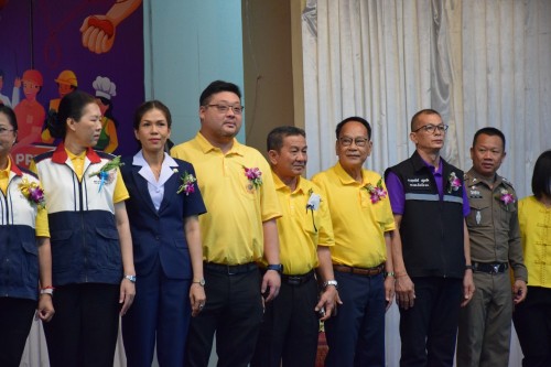 เทศบาลนครแม่สอด เข้าร่วมพิธีวันแรงงานแห่งชาติ จังหวัดตาก ประจำปี พ.ศ. 2567