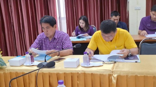 เทศบาลนครแม่สอด จัดประชุมคณะกรรมการสอบคัดเลือกพนักงานเทศบาลให้ดำรงตำแหน่งต่างสายงาน ฯ ครั้งที่ 2/2567