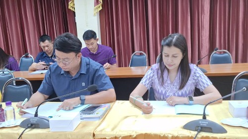เทศบาลนครแม่สอด จัดประชุมคณะกรรมการสอบคัดเลือกพนักงานเทศบาลให้ดำรงตำแหน่งต่างสายงาน ฯ ครั้งที่ 2/2567