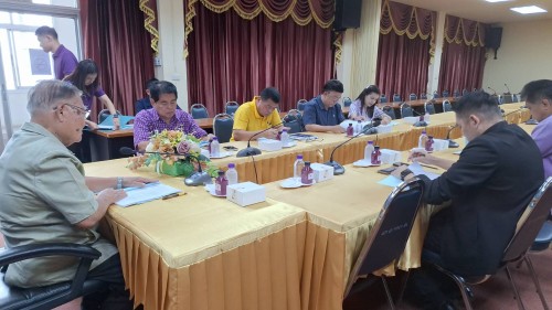 เทศบาลนครแม่สอด จัดประชุมคณะกรรมการสอบคัดเลือกพนักงานเทศบาลให้ดำรงตำแหน่งต่างสายงาน ฯ ครั้งที่ 2/2567