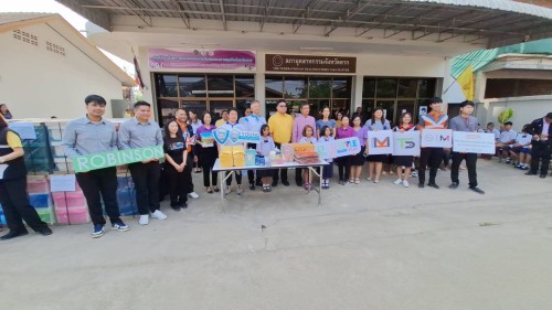 เทศบาลนครแม่สอด เข้าร่วมพิธีเปิดโครงการ CRS TAK สานสายใยทุกช่วงวัย อิ่มใจผู้รับ ครั้งที่ 1
