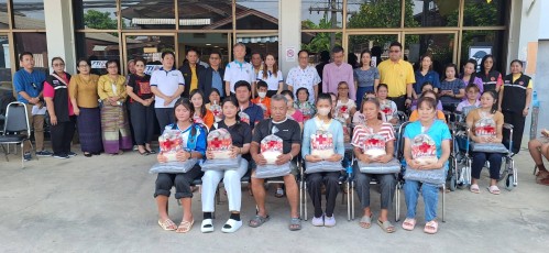 เทศบาลนครแม่สอด เข้าร่วมพิธีเปิดโครงการ CRS TAK สานสายใยทุกช่วงวัย อิ่มใจผู้รับ ครั้งที่ 1