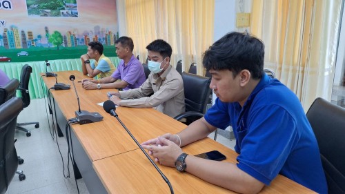 เทศบาลนครแม่สอด จัดประชุมกองช่างเพื่อติดตามความคืบหน้าโครงการที่มอบหมาย