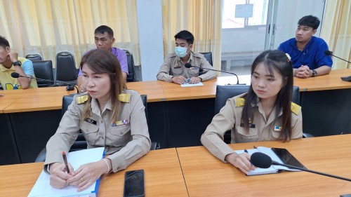 เทศบาลนครแม่สอด จัดประชุมกองช่างเพื่อติดตามความคืบหน้าโครงการที่มอบหมาย