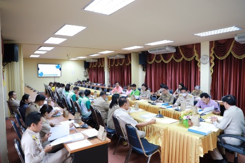 เทศบาลนครแม่สอด จัดประชุมพิจารณาร่างแผนพัฒนาท้องถิ่น (พ.ศ.2566 – 2570)