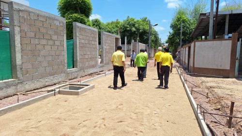 ทน.แม่สอด ลงพื้นที่ติดตามความคืบหน้า โครงการพัฒนาตามผังเมืองรวมเมืองแม่สอด อำเภอแม่สอด จังหวัดตาก