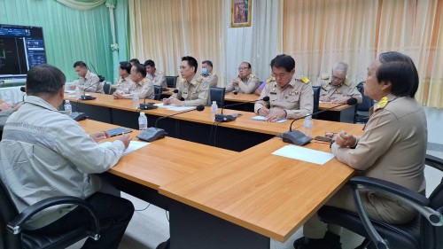 ทน.แม่สอด ประชุมจัดวางระบบสายสื่อสารโครงการก่อสร้างระบบจำหน่ายไฟฟ้าเป็นเคเบิลใต้ดินบริเวณถนนประสาทวิถีเขตเทศบาลนครแม่สอด