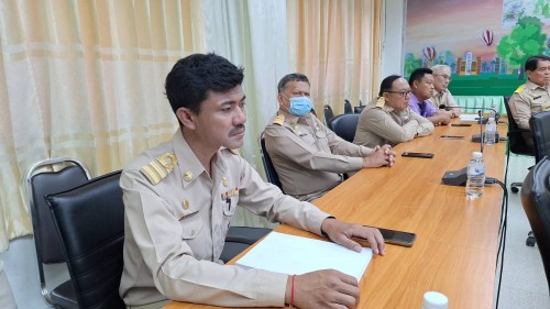ทน.แม่สอด ประชุมจัดวางระบบสายสื่อสารโครงการก่อสร้างระบบจำหน่ายไฟฟ้าเป็นเคเบิลใต้ดินบริเวณถนนประสาทวิถีเขตเทศบาลนครแม่สอด