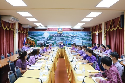 เทศบาลนครแม่สอด จัดประชุมหัวหน้าส่วนราชการ ครั้งที่ 5/2567 ประจำเดือนพฤษภาคม 2567