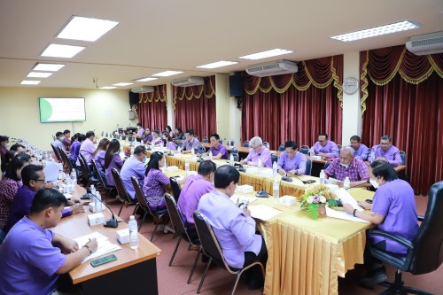 เทศบาลนครแม่สอด จัดประชุมหัวหน้าส่วนราชการ ครั้งที่ 5/2567 ประจำเดือนพฤษภาคม 2567