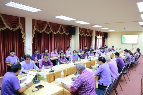 เทศบาลนครแม่สอด จัดประชุมหัวหน้าส่วนราชการ ครั้งที่ 5/2567 ประจำเดือนพฤษภาคม 2567