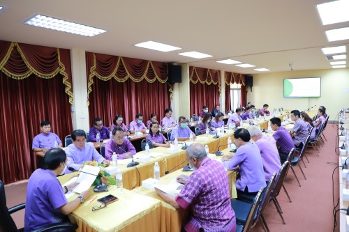 เทศบาลนครแม่สอด จัดประชุมหัวหน้าส่วนราชการ ครั้งที่ 5/2567 ประจำเดือนพฤษภาคม 2567