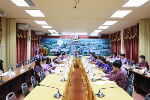 เทศบาลนครแม่สอด จัดประชุมหัวหน้าส่วนราชการ ครั้งที่ 5/2567 ประจำเดือนพฤษภาคม 2567