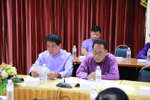 เทศบาลนครแม่สอด จัดประชุมหัวหน้าส่วนราชการ ครั้งที่ 5/2567 ประจำเดือนพฤษภาคม 2567
