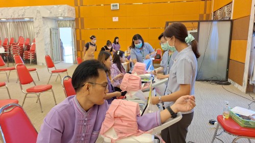 เทศบาลนครแม่สอด ตรวจสุขภาพประจำปี 2567 แก่พนักงาน และพนักงานจ้าง ในสังกัดเทศบาลนครแม่สอด