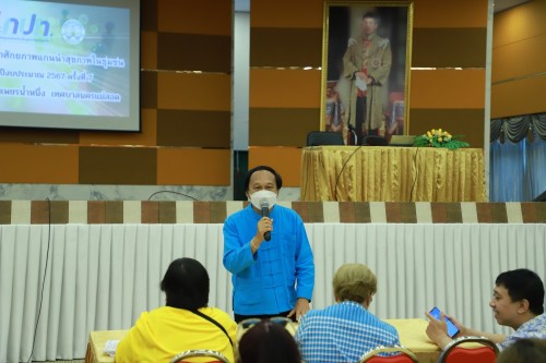 เทศบาลนครแม่สอด จัดโครงการพัฒนาศักยภาพแกนนำสุขภาพในชุมชน ครั้งที่ 7 ประจำปีงบประมาณ 2567