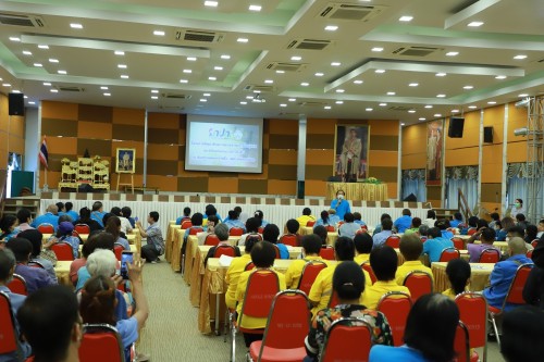 เทศบาลนครแม่สอด จัดโครงการพัฒนาศักยภาพแกนนำสุขภาพในชุมชน ครั้งที่ 7 ประจำปีงบประมาณ 2567