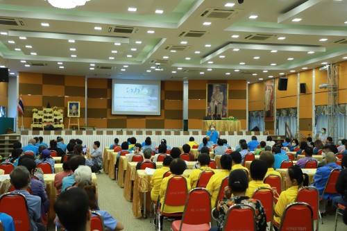 เทศบาลนครแม่สอด จัดโครงการพัฒนาศักยภาพแกนนำสุขภาพในชุมชน ครั้งที่ 7 ประจำปีงบประมาณ 2567