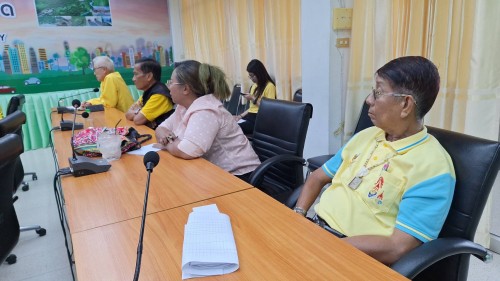 ทน.แม่สอด จัดประชุมวางแผนและลงพื้นที่สำรวจการปรับภูมิทัศน์สุสานบ้านเหนือ