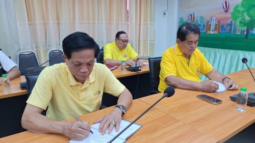 ทน.แม่สอด จัดประชุมวางแผนและลงพื้นที่สำรวจการปรับภูมิทัศน์สุสานบ้านเหนือ