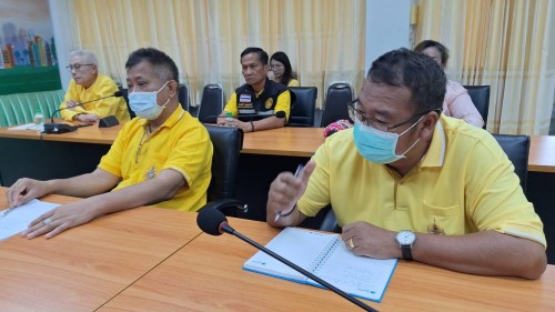 ทน.แม่สอด จัดประชุมวางแผนและลงพื้นที่สำรวจการปรับภูมิทัศน์สุสานบ้านเหนือ