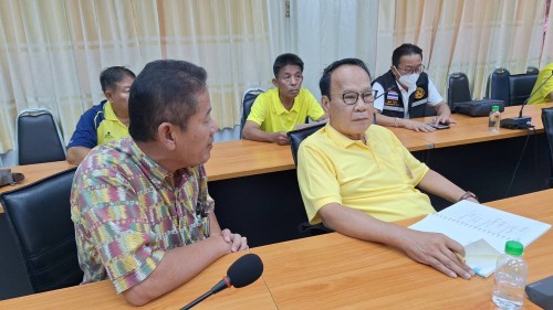 ทน.แม่สอด จัดประชุมวางแผนและลงพื้นที่สำรวจการปรับภูมิทัศน์สุสานบ้านเหนือ