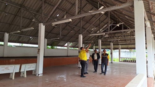 ทน.แม่สอด จัดประชุมวางแผนและลงพื้นที่สำรวจการปรับภูมิทัศน์สุสานบ้านเหนือ
