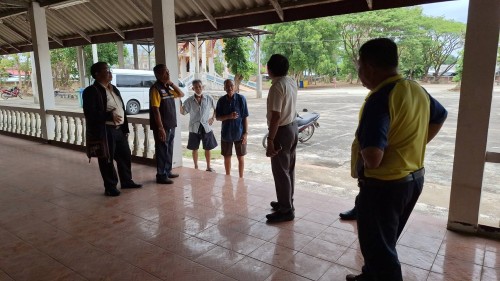 ทน.แม่สอด จัดประชุมวางแผนและลงพื้นที่สำรวจการปรับภูมิทัศน์สุสานบ้านเหนือ