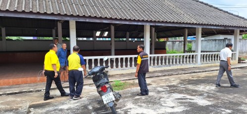 ทน.แม่สอด จัดประชุมวางแผนและลงพื้นที่สำรวจการปรับภูมิทัศน์สุสานบ้านเหนือ
