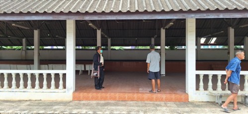 ทน.แม่สอด จัดประชุมวางแผนและลงพื้นที่สำรวจการปรับภูมิทัศน์สุสานบ้านเหนือ