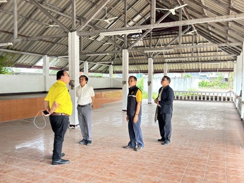 ทน.แม่สอด จัดประชุมวางแผนและลงพื้นที่สำรวจการปรับภูมิทัศน์สุสานบ้านเหนือ