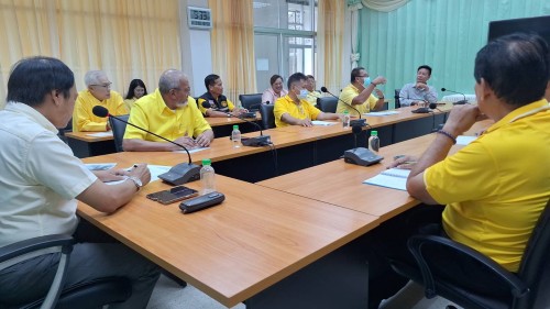 ทน.แม่สอด จัดประชุมวางแผนและลงพื้นที่สำรวจการปรับภูมิทัศน์สุสานบ้านเหนือ