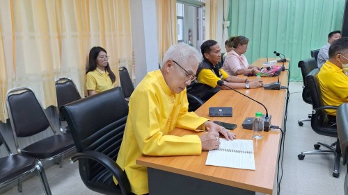 ทน.แม่สอด จัดประชุมวางแผนและลงพื้นที่สำรวจการปรับภูมิทัศน์สุสานบ้านเหนือ