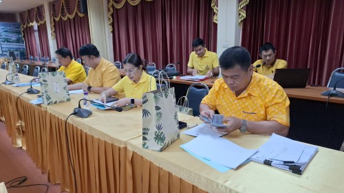 ทน.แม่สอด จัดประชุมคณะกรรมการคัดเลือกพนักงานเทศบาลให้ดำรงตำแหน่ง  ต่างสายงานจากตำแหน่งสายงานประเภททั่วไปให้ดำรงตำแหน่งสายงานประเภทวิชาการ ตำแหน่ง นักป้องกันและบรรเทาสาธารณภัย ระดับปฏิบัติการ ครั้งที่ 3/2567