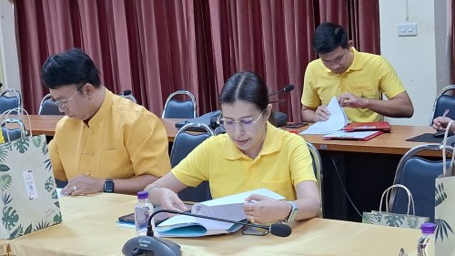 ทน.แม่สอด จัดประชุมคณะกรรมการคัดเลือกพนักงานเทศบาลให้ดำรงตำแหน่ง  ต่างสายงานจากตำแหน่งสายงานประเภททั่วไปให้ดำรงตำแหน่งสายงานประเภทวิชาการ ตำแหน่ง นักป้องกันและบรรเทาสาธารณภัย ระดับปฏิบัติการ ครั้งที่ 3/2567